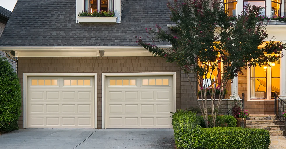 non-insulated residential garage door